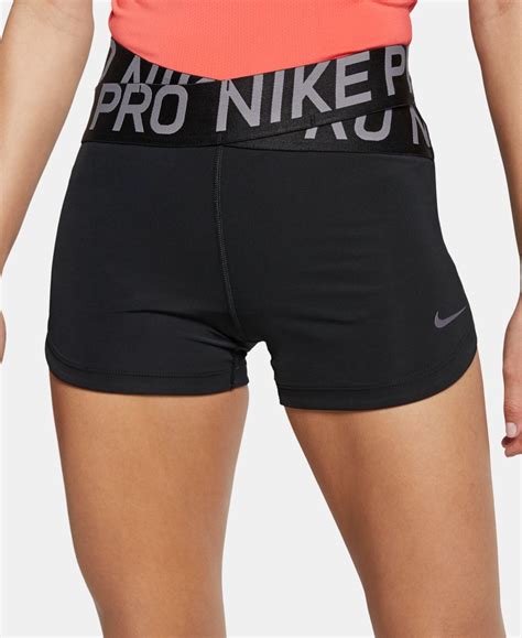 nike pro waistband shorts